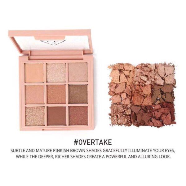 Bảng Phấn Mắt 3CE 9 màu lâu trôi 3CE Multi Eye Color Palette 8.5g - Hình ảnh 2
